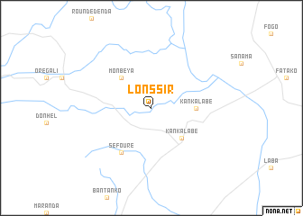 map of Lonssir