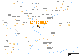 map of Lontojolla