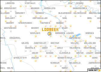 map of Loobeek