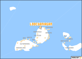 map of Looc Daniagan