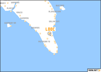 map of Looc