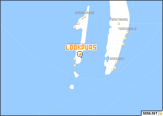 map of Look Puas