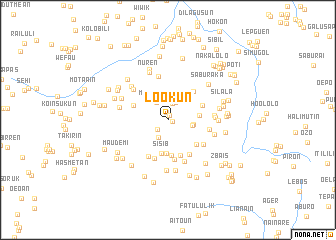 map of Lookun