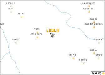 map of Loola