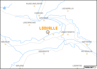 map of Lo Ovalle