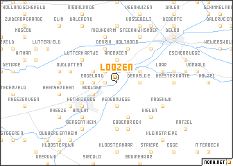 map of Loozen