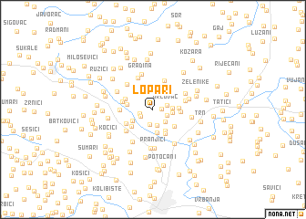 map of Lopari