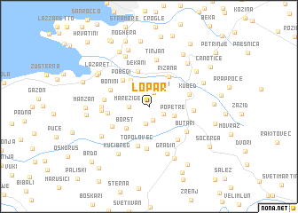 map of Lopar