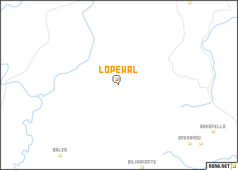 map of Lopéwal