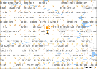 map of Lope