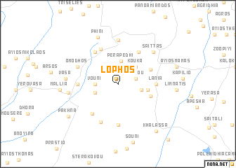 map of Lophos