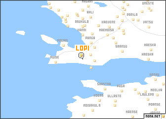 map of Lopi