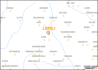 map of Lopoli