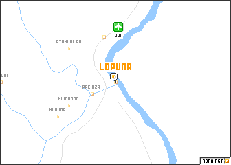 map of Lopuna