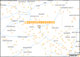 map of Loqmānī va Bā Sharīk
