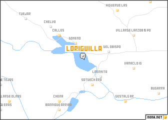 map of Loriguilla