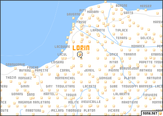 map of Lorin