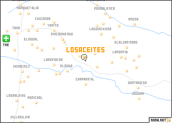map of Los Aceites