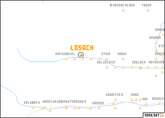 map of Losach