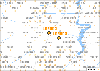 map of Losada