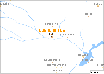 map of Los Alamitos