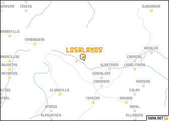 map of Los Álamos
