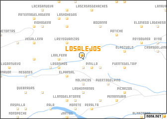 map of Los Alejos