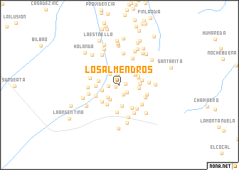 map of Los Almendros