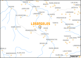 map of Los Angeles