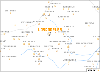 map of Los Ángeles