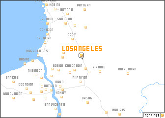 map of Los Angeles
