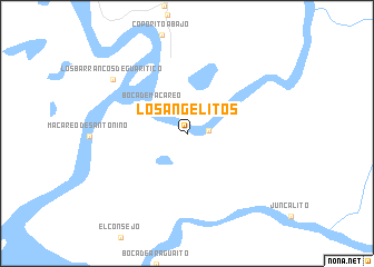 map of Los Angelitos