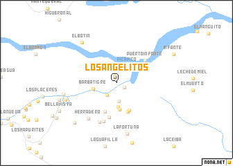 map of Los Angelitos