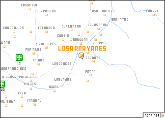 map of Los Arrayanes