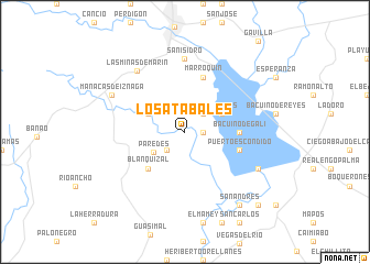 map of Los Atabales