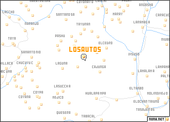 map of Los Autos