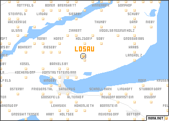 map of Losau