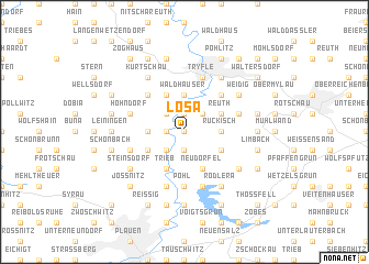 map of Losa