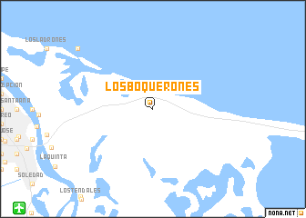 map of Los Boquerones