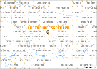 map of Los Cachones Adentro