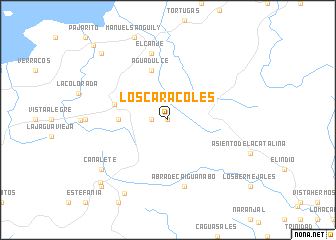 map of Los Caracoles
