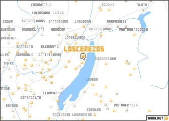 map of Los Cerezos