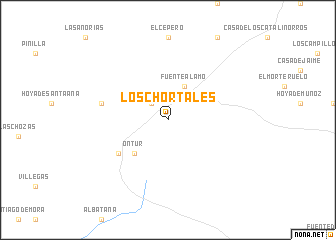 map of Los Chortales