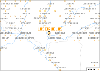 map of Los Ciruelos