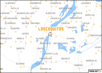 map of Los Coquitos