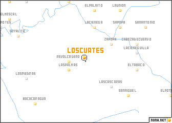 map of Los Cuates