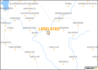 map of Los Elotes