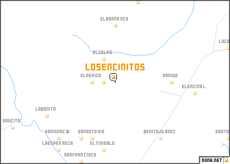 map of Los Encinitos