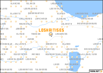 map of Los Haitises