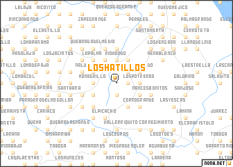 map of Los Hatillos